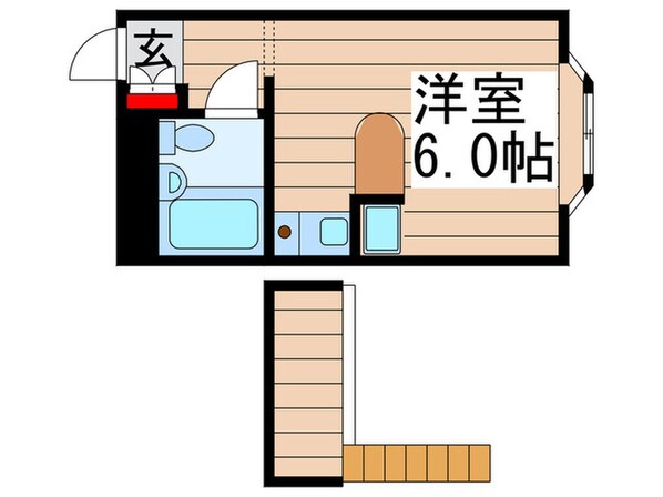 ベルピア二和向台２－２の物件間取画像